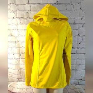Athleta Running Yellow Hoodie XXS
